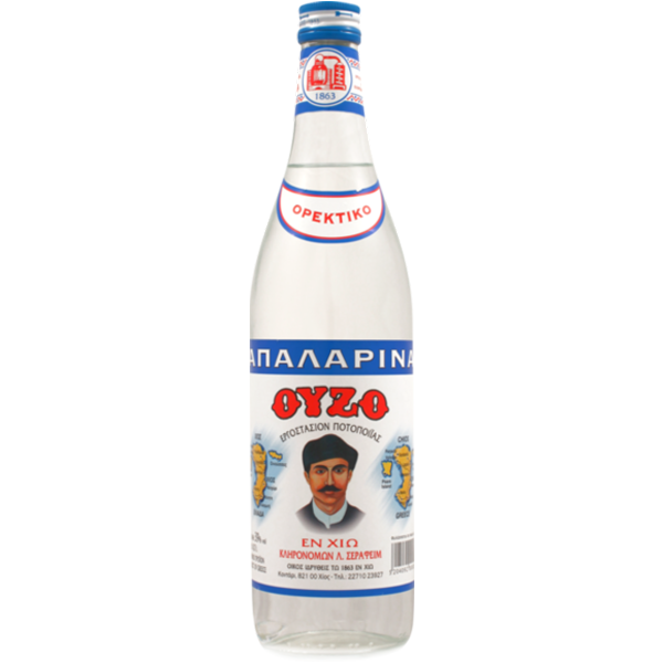 Apalarina Ouzo Classic  (700 ml) 39%