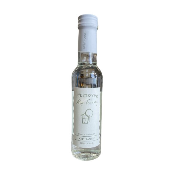Tsipouro Kir Yianni (200 ml) 40% ohne Anis