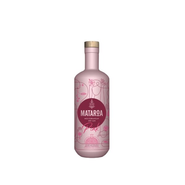 Mataroa Gin Pink (700ml) 38%