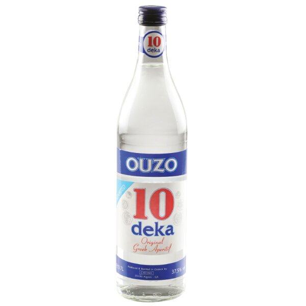 Ouzo 10 (Ouzo Deka) 37,5% 0,7l Cavino