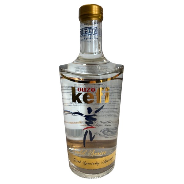 Ouzo Kefi Gold (700 ml) 42% Krinos
