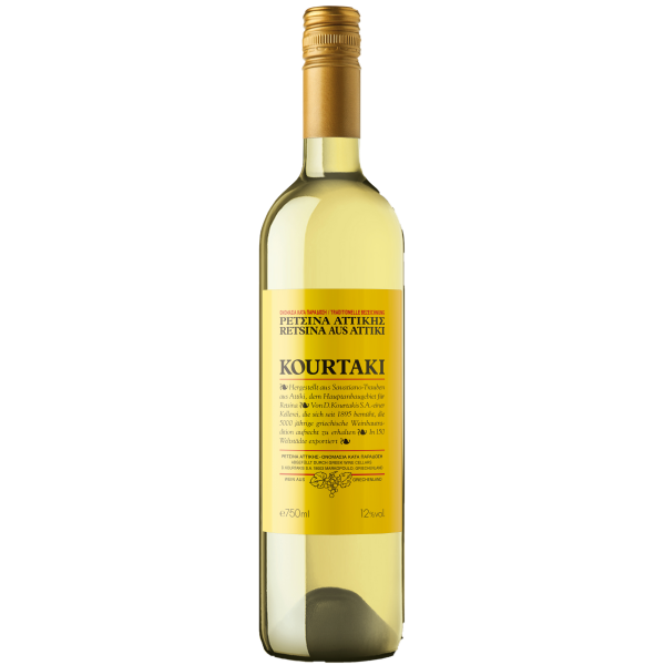 Retsina Kourtaki (750ml) Weißwein